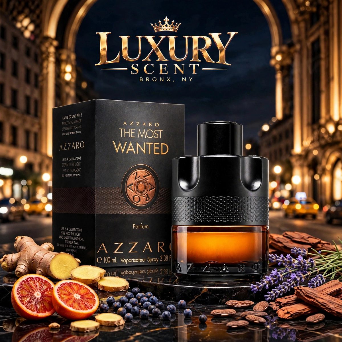 Premium product photo: Azzaro The Most Wanted for Luxury Scent